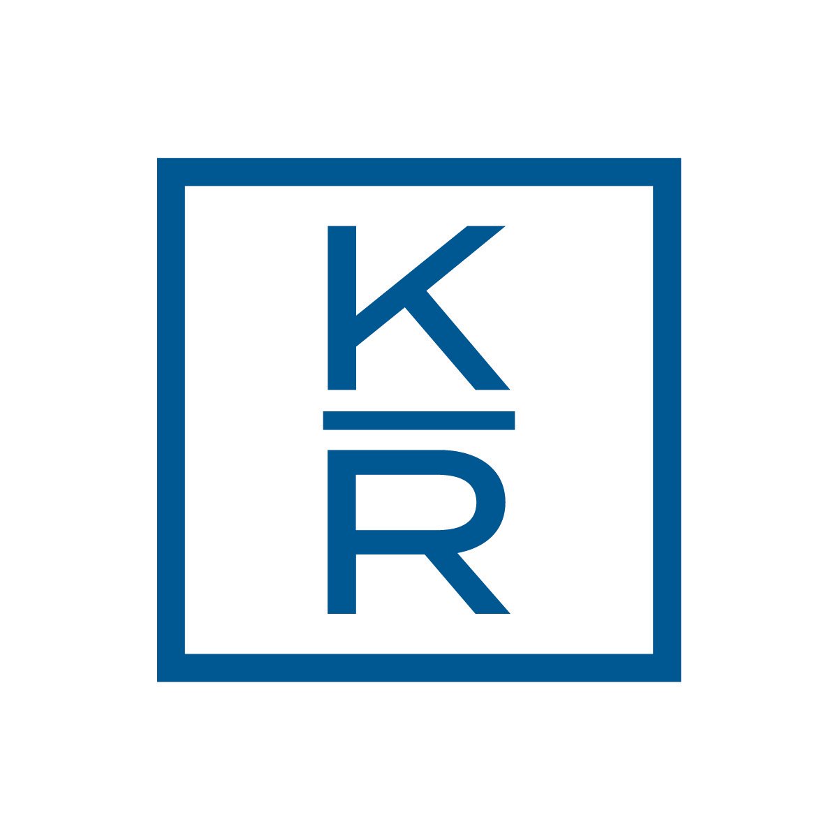 KR  Stamp - Kutak Blue